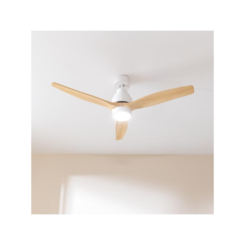 Ventilador de techo EnergySilence Aero 5300 White&Wood Design