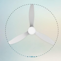 Ventilador de techo EnergySilence Aero 5600 White Aqua Connected