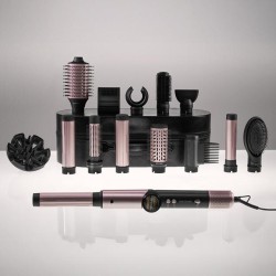 Cecotec Moldeador de Pelo 14 Cabezales AirGlam 14in1 Flex Champagne