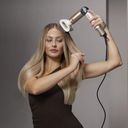 Cecotec Moldeador de Pelo 14 Cabezales AirGlam 14in1 Flex Champagne
