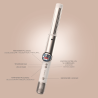 Cecotec Moldeador de Pelo 14 Cabezales AirGlam 14in1 Flex Champagne