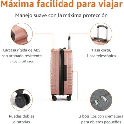 Amazon Basics Maleta Rígida de Tamaño Mediano (68 cm)