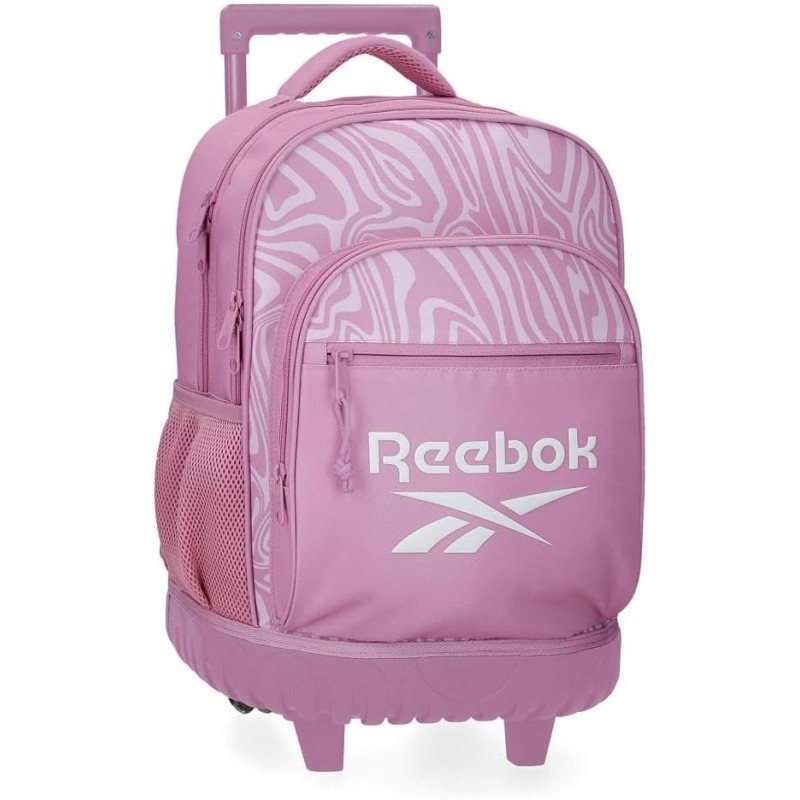 Reebok Festival Mochila Compact 2 Ruedas Rosa
