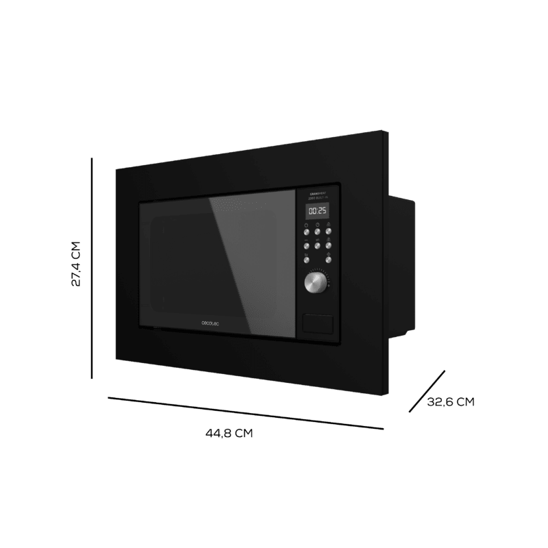 Microondas Encastrable Grandheat 2000 Built-In Black