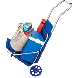 Aktive 62610 Tumbona carrito de playa plegable