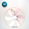 Ventilador de techo EnergySilence Aero 3600 Vision Purple