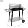 Aktive 52973 - Barbacoa carbón y leña