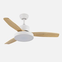 VENTILADOR DC KAVALA 48W BLANCO 3ASPAS HAYA