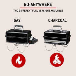 Weber Go-Anywhere Barbacoa de carbón
