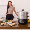 Vaporera Eléctrica Vapovita 10L Steelpot.