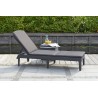 Keter Jaipur-Tumbona de Jardín Plegable
