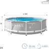 Intex 26700NP - Piscina elevada Redonda