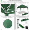 VOUNOT® Gazebo Plegable Cenador 3x3 m