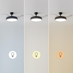 Ventilador de techo EnergySilence Aero 4280 Invisible Black