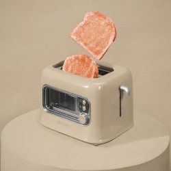 Tostadora vertical RetroVision Beige