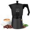 Cafetera Italiana Cumbia Mokclassic 300 Black