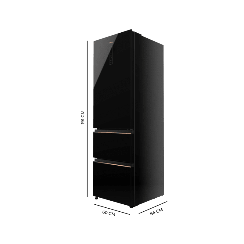 Bolero CoolMarket Combi FD 400 Black Glass E