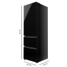 Bolero CoolMarket Combi FD 400 Black Glass E