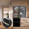 Bolero CoolMarket Combi FD 400 Black Glass E