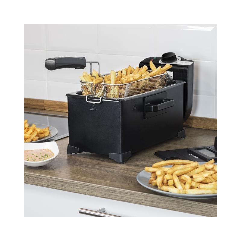 Freidora Con Aceite Cleanfry 3L Black