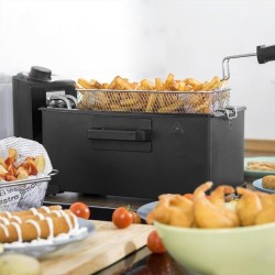 Freidora Con Aceite Cleanfry 3L Black