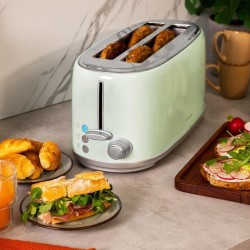 Tostador Vertical Toast&Taste 1600 Retro Double Green