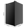 Congelador Bolero CoolMarket TF 97 Black