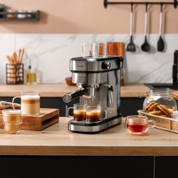 Cafetera Espresso Cafelizzia 790 Steel Duo
