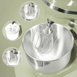 Batidora Amasadora Cecomixer Merengue 5L 1200 Ice-Cream Green