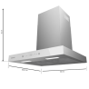 Bolero Flux TT 605500 Glass White A++