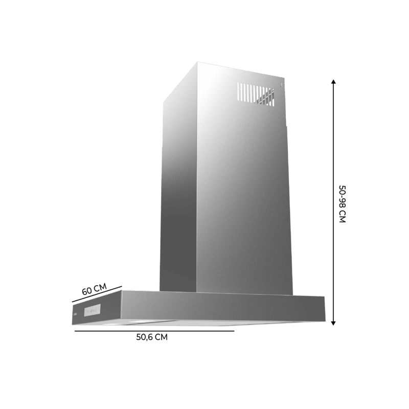 Bolero Flux TT 608000 Slim Glass White A++
