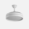 Ventilador Dc Mandarin Blanco 72w 3aspas
