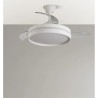 Ventilador Dc Mandarin Blanco 72w 3aspas