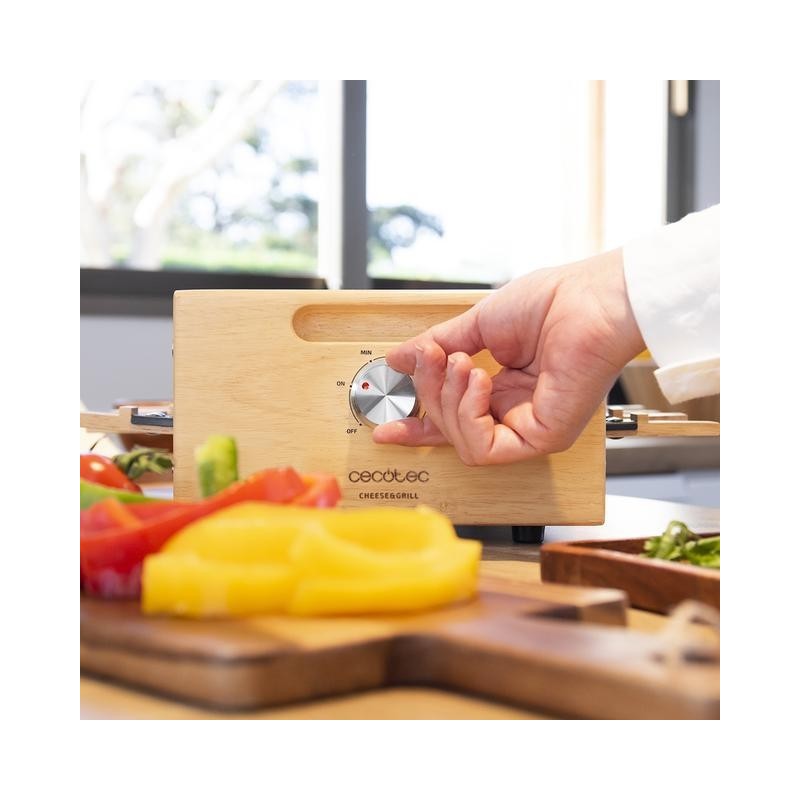 Raclette Cheese&Grill 8200 Wood Black