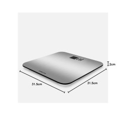 Báscula de baño digital Balance Body Steel