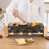 Raclette Cheese&Grill 8200 Wood Black