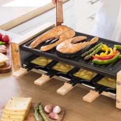 Raclette Cheese&Grill 8200 Wood Black