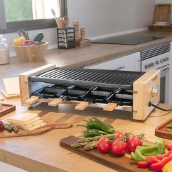 Raclette Cheese&Grill 8200 Wood Black