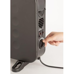 Convector calefactor aire Warm Handy - 2000W - negro