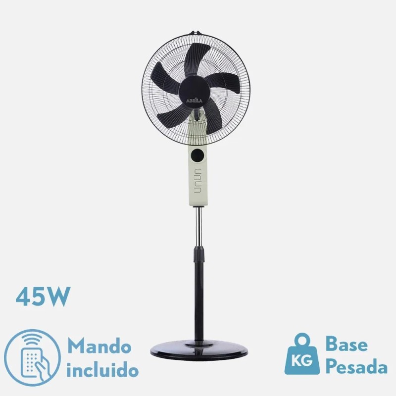 Ventilador De Pie Circus Beis/negro