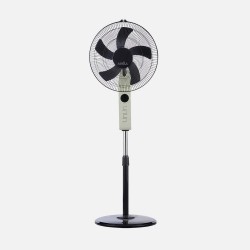 Ventilador De Pie Circus Beis/negro