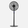 Ventilador De pie icono negro