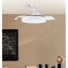 Ventilador Dc 48w Micenas Blanco 3asp