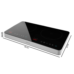 Placa de inducción Full Magma Double