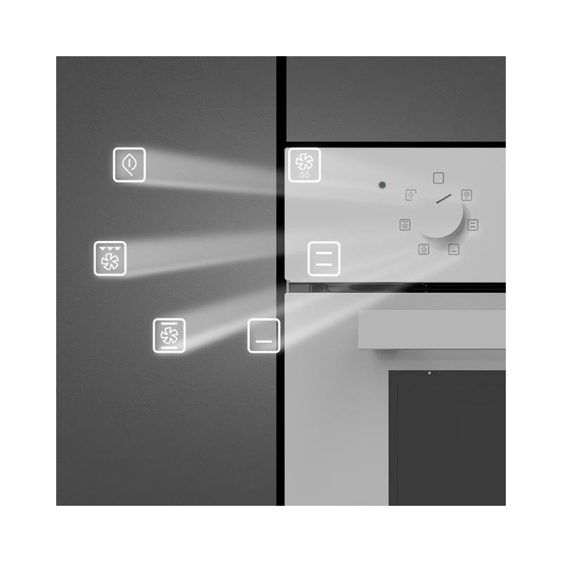 Bolero Hexa M236000 Glass White Time A