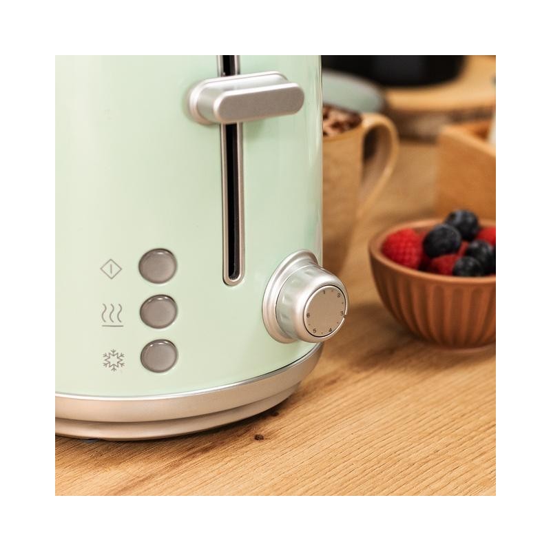 Tostador Vertical Toast&Taste 1000 Retro Double Green