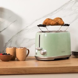 Tostador Vertical Toast&Taste 1000 Retro Double Green