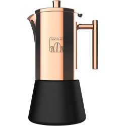 Cafetera Moka De Acero Inoxidable Cumbia Moking 400