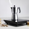 Cafetera Italiana De Aluminio Cumbia Mokclassic 600 Shiny