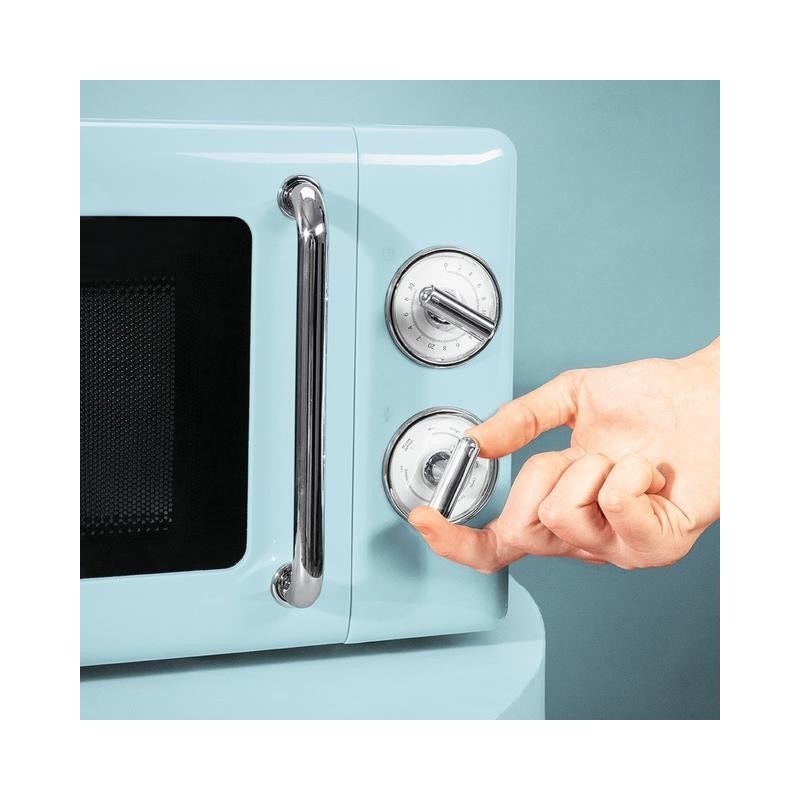 Microondas 20l con grill proclean 3110 retro blue